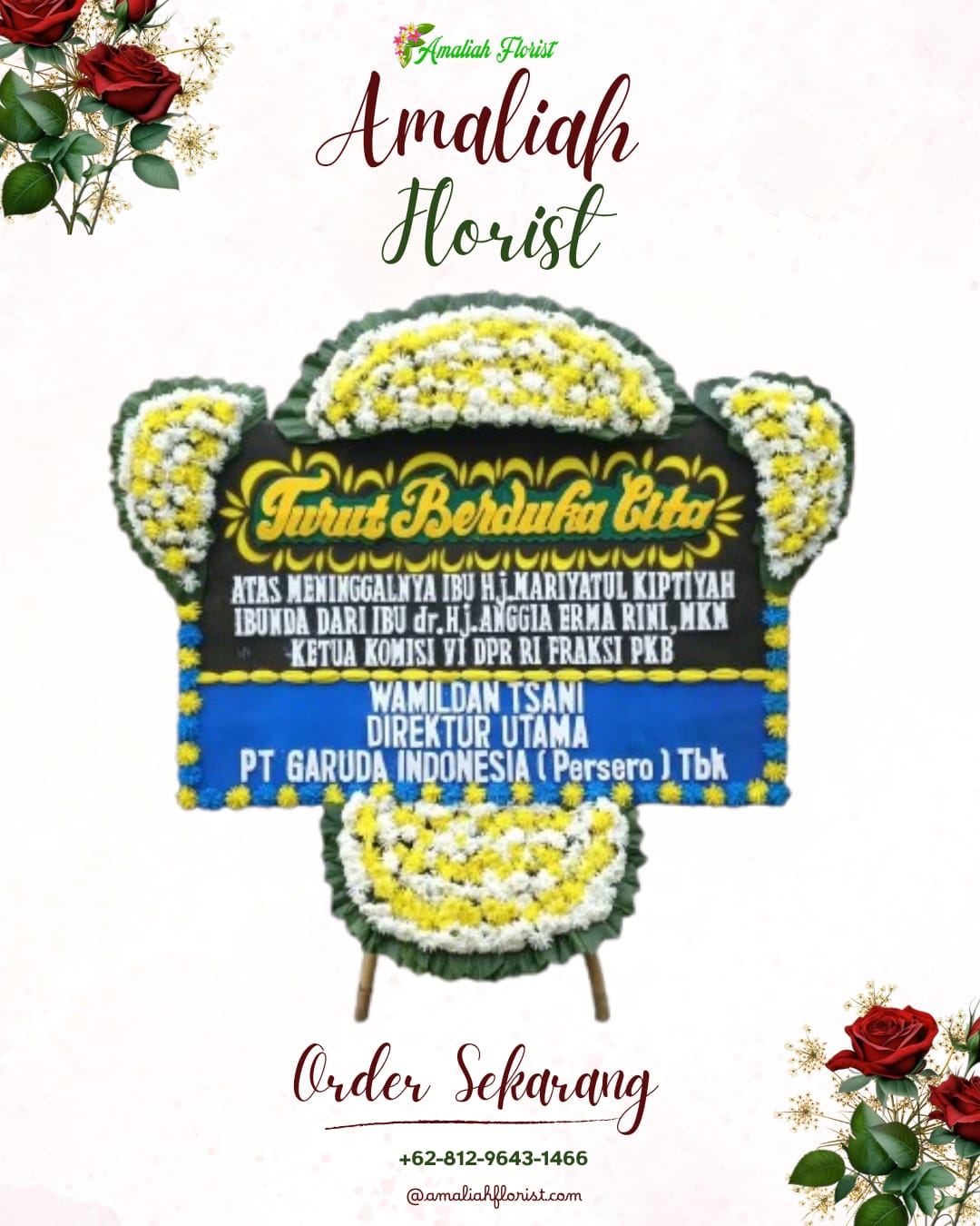 Papan Bunga Duka Jatipuro